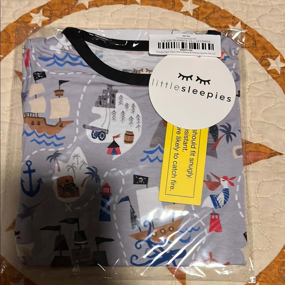 Little Sleepies Pirates Pajama Set
